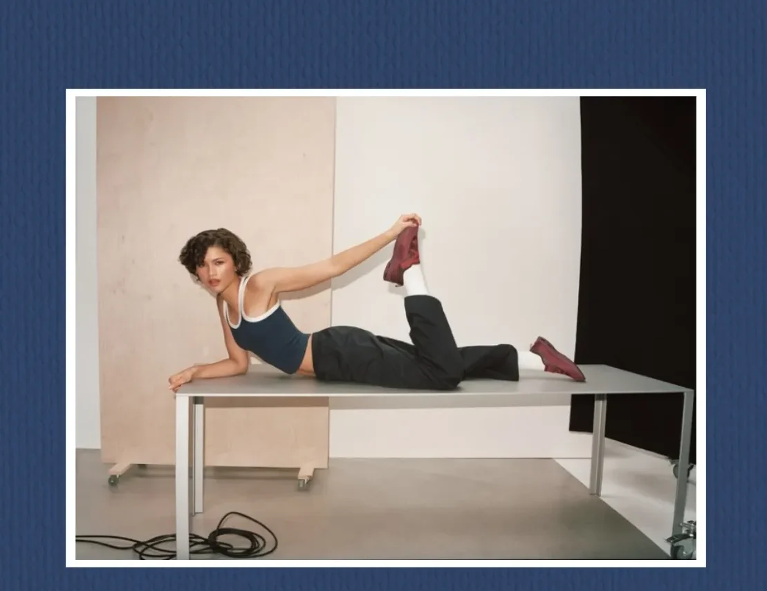 Zendaya in her Cloudnova Moon sneakers.