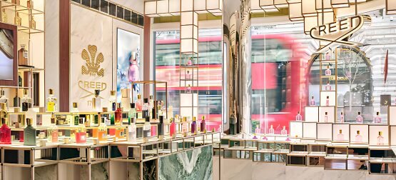 Creed Boutique, Regent Street London