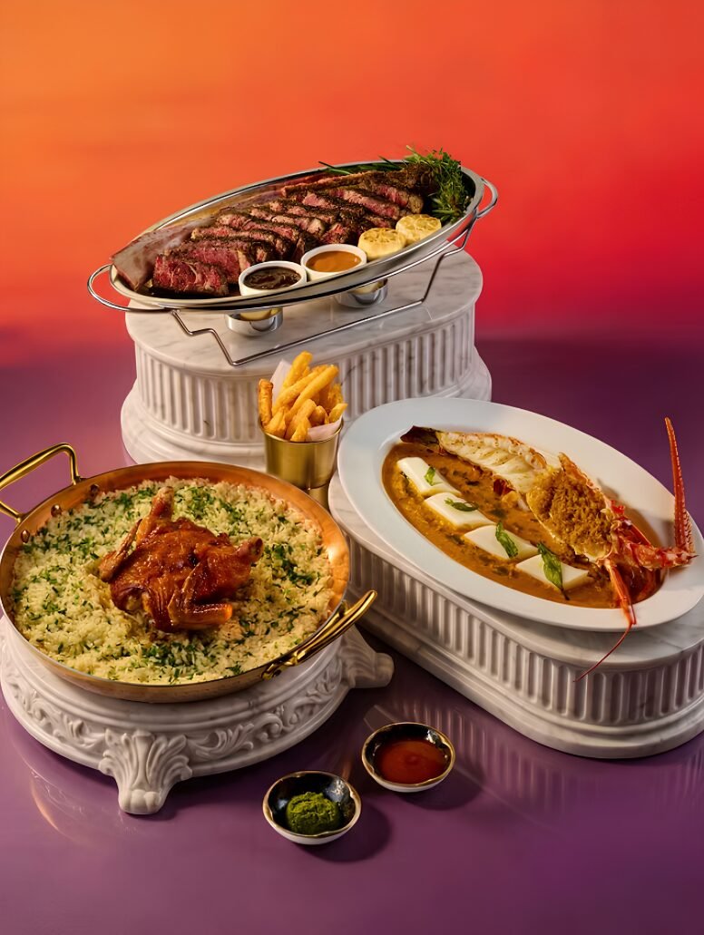 A selection of the food menu at Milli