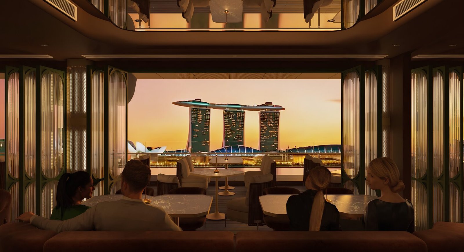 Milli Sky Dining rooftop