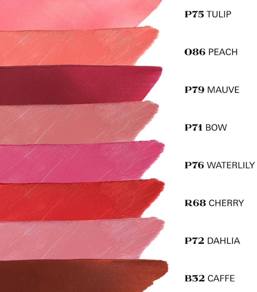 Prada Touch comes in 8 vibrant hues.