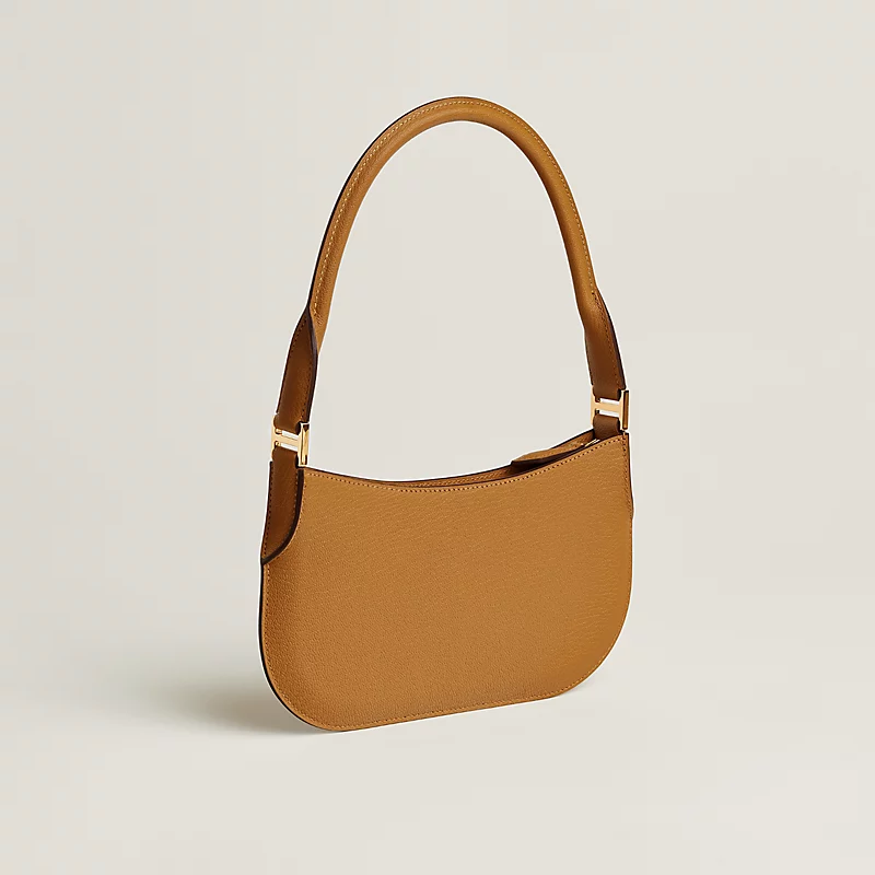 Hermès Le Petit Sac in Mysore Goatskin Carmel