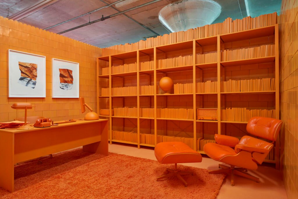 1 of Cj Hendry’s 7 MONOCHROME Rooms Designed Around Her Art
