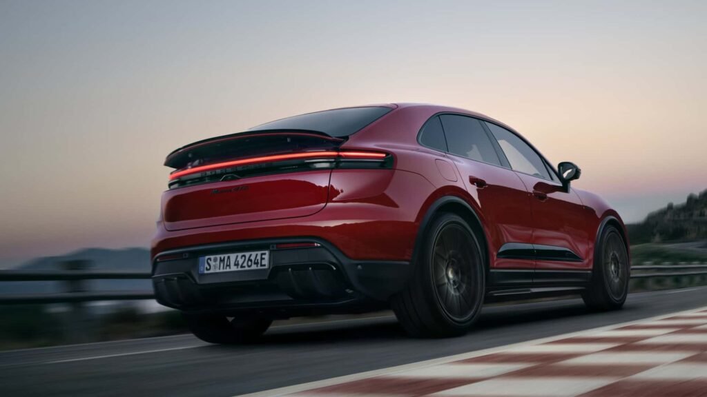 The 2026 Porsche Macan GTS does 0 - 100 km/h in 3.8 seconds, and has a top speed of 250 km/h.