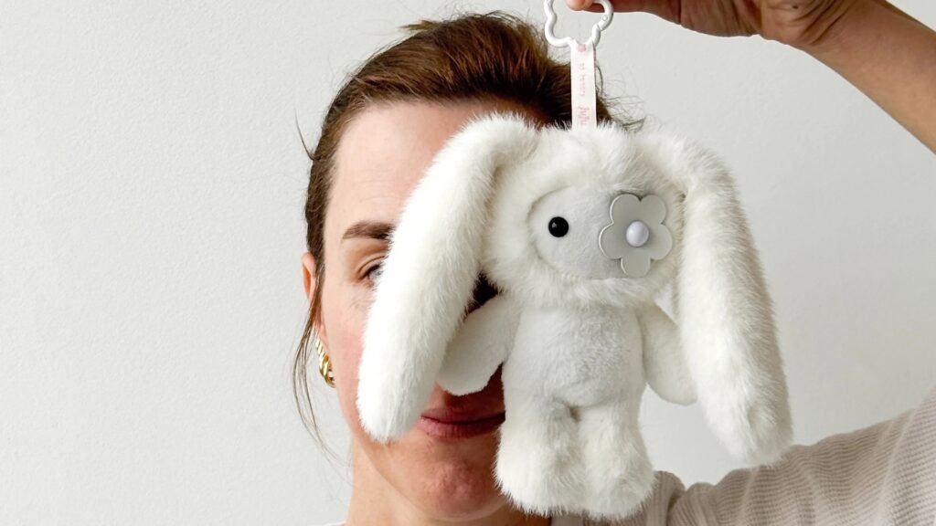 Cj Hendry with her Juju Plushie