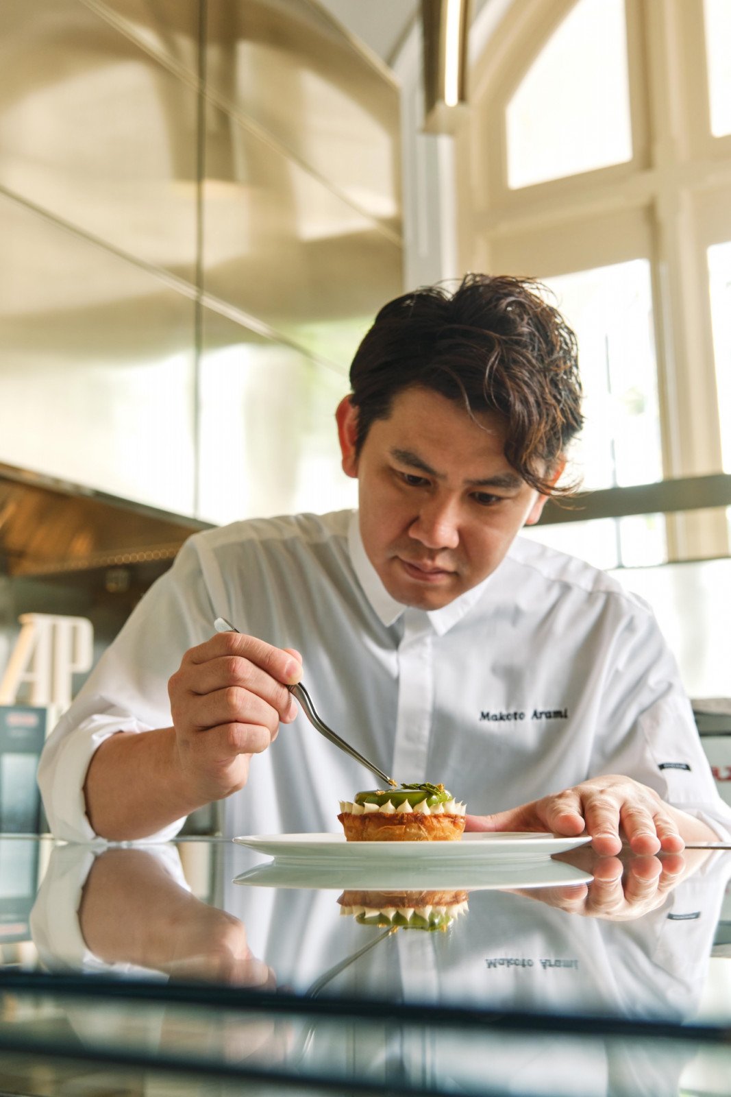 Chef Makoto Arami of Ami Patisserie (Image: Tatler)