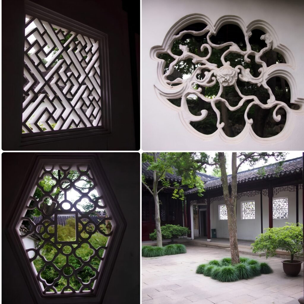 One geometry, three claims: Molly Tea’s emblem, Louis Vuitton’s Monogram Flower, and the Tang Dynasty baoxiang tradition.