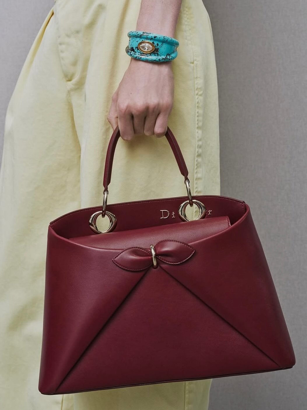 Dior Cigale Bag in Red (Image: Dior)