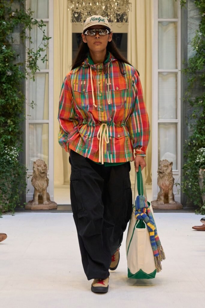 Ralph Lauren Purple Label x KUON SS27, Look 40